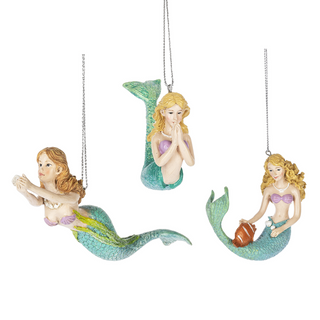 Coastal Mermaid Ornament