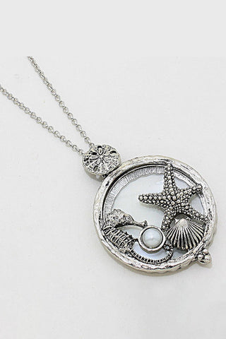 Sea Charm Magnifying Glass Necklace