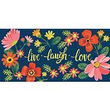 Live Laugh Love Floral Sassafras Switch Mat