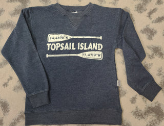 Unisex Sweatshirt Boat Oars Topsail Island