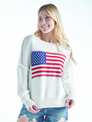 American Dream Sweater In Ivory