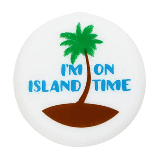 Slogan Cap - White- Island Time