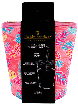 Drink sleeve in Pineapples