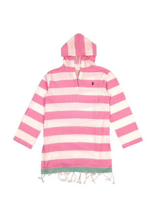 Striped Cover Up Dress in Pink