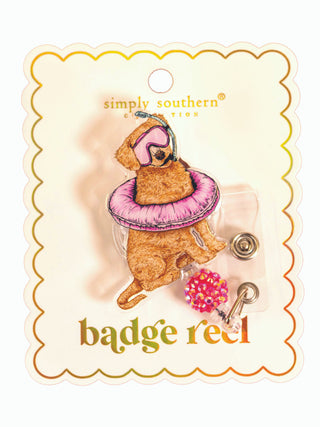 Staying Close Badge Reel Clips
