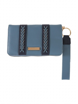 Sleek & Chic Braided PU Leather Wallet