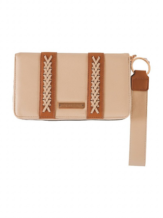 Sleek & Chic Braided PU Leather Wallet