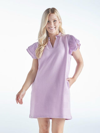 Keep Walking My Way Dress In Orchid