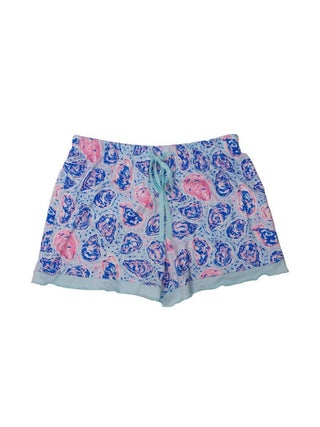 Cozy Cove Pajama Shorts In Oyster