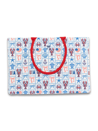 Throw It In Tote In Lobster Patch