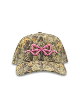 Bow & Camo Snap Back Hat