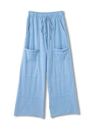 Safe To Say Wide Leg Pants in Light Denim