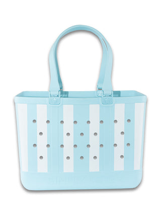 Always Traveling Tote in Sky Stripe
