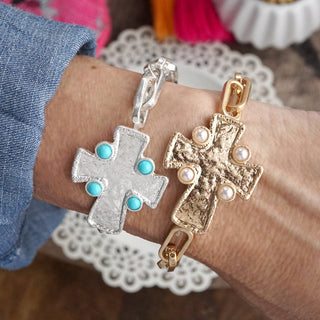 Grace in the Details Cross Pendant Necklace