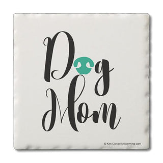Dog Mom  – Square Single Coaster