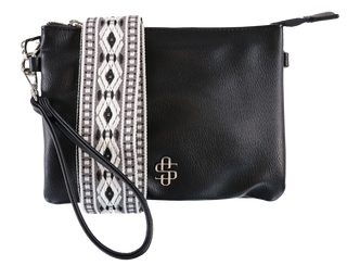 Crossbody Wallet In Black