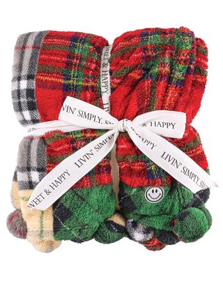 Holiday Sherpa Blanket