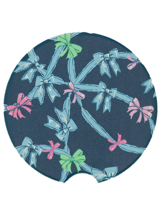 All The Pretty Ribbons Car Coaster