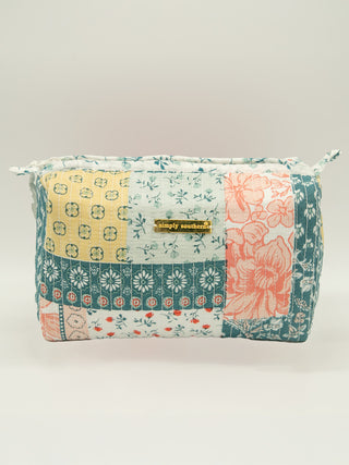 Always Ready Cosmetic Pouch in Quilt