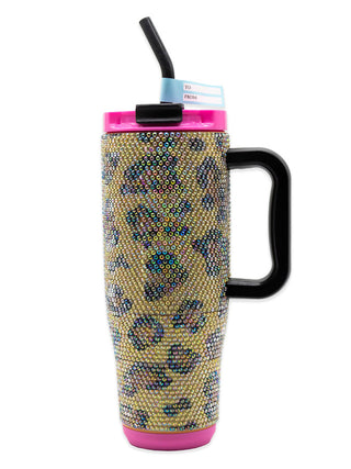 Keep On 40oz Tumbler in Leopard