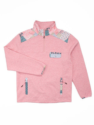 Youth Like The Wind Quarter Zip in Petal