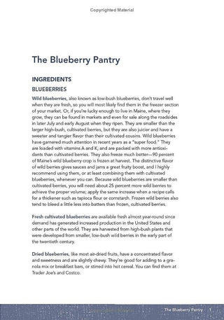 Blueberry Cookbook