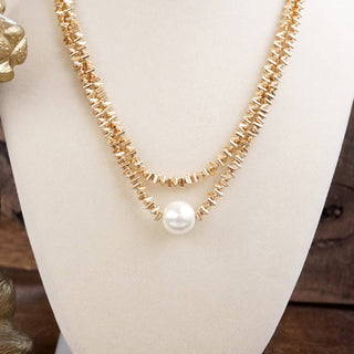 Golden Grace – Double Layer Necklace