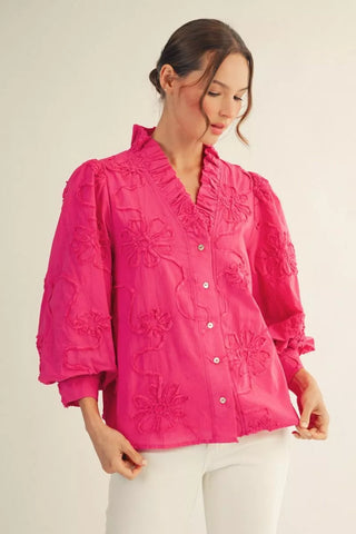 Work It Out Top in Bubblegum