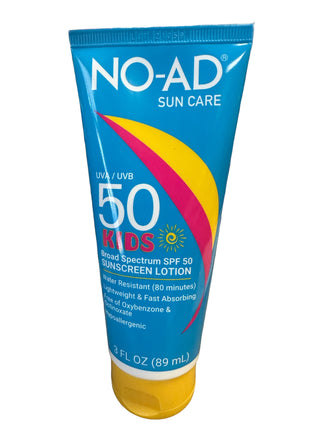 NO-AD SPF 50 Kids Sunscreen Lotion