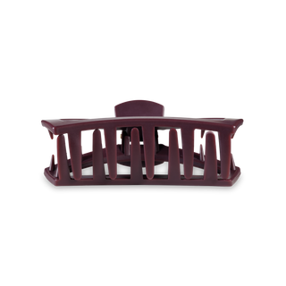 Open Hair Clip | Med. |  Burgundy Bliss