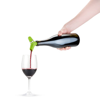 FLIP™ Wine Bottle Pourer & Stopper Set of 2