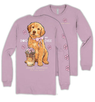 Dogs & Coffee Long Sleeve T-Shirt