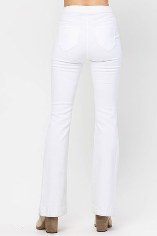 All About The Flare Jeans In White