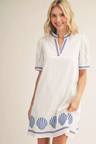Beach Escape Dress in White