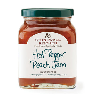 12 Ounce Hot Pepper Peach Jam