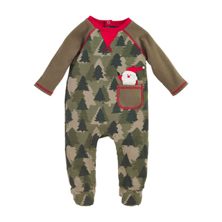 Holly Jolly Camo Baby Sleeper