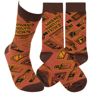 Whiskey Makes Me Socks