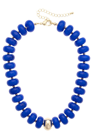 San Sebastian Beaded Resin Necklace