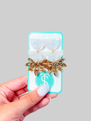 Fall Cassie Acrylic Drop Earrings