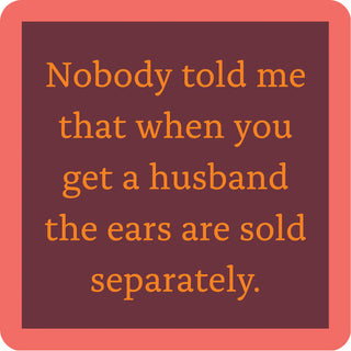 Ears sold separately Coaster