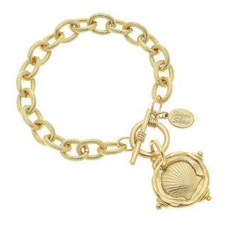 Gold Sea Shell Bracelet