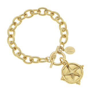 Starfish Toggle Bracelet