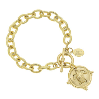 Gold Turtle Bracelet