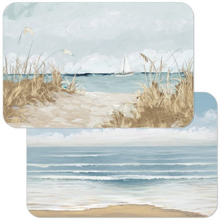 Coastal Scenery - Reversible Plastic Placemat