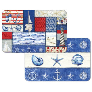 Nautical Fragments  - Easycare Reversible Placemat