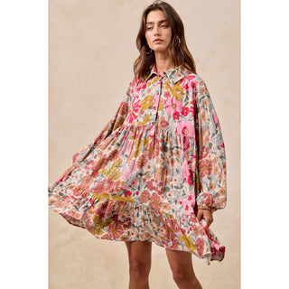 Save The Date Dress in Rose Mix