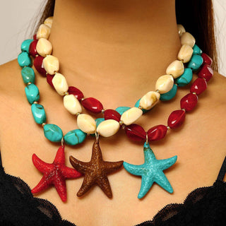 Sea of Starfish Necklace