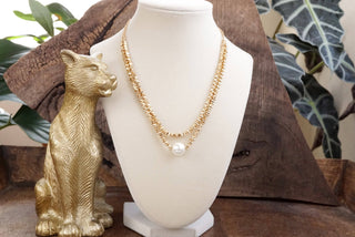 Golden Grace – Double Layer Necklace