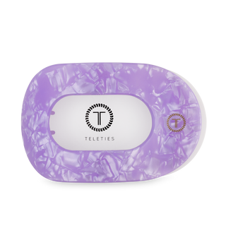 Flat Round Hair Clip | Large | Lavender Mist