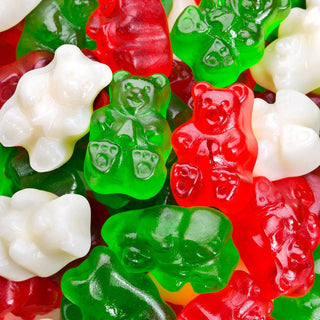 Christmas Candy Sugar Stacks - Christmas Gummy Bears